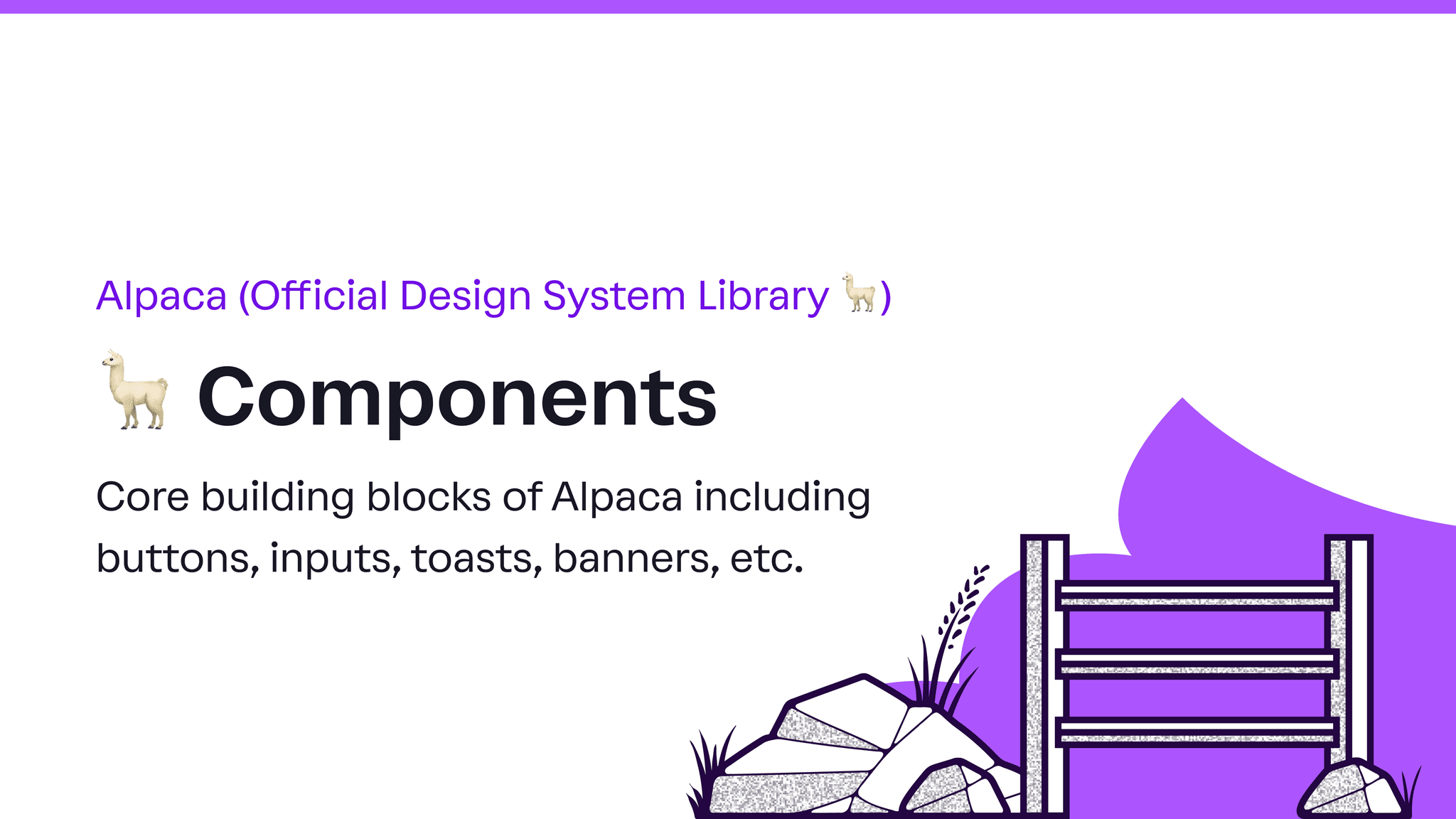 Screenshot of Alpaca project interface